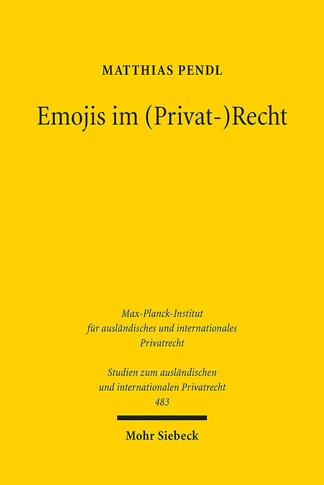 Emojis im (Privat-)Recht main product photo