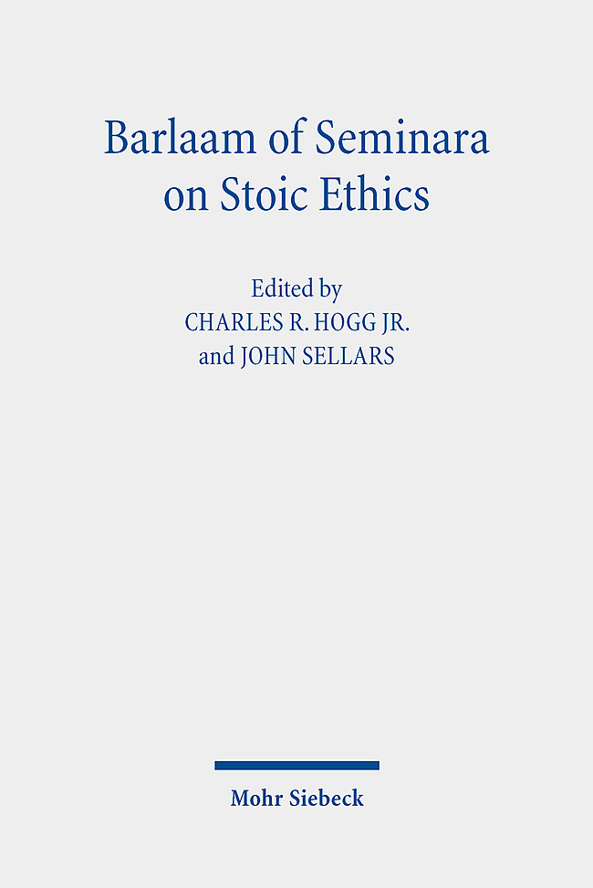 Barlaam of Seminara on Stoic Ethics main product photo