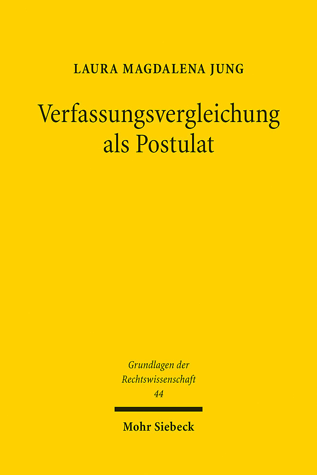 Verfassungsvergleichung als Postulat main product photo