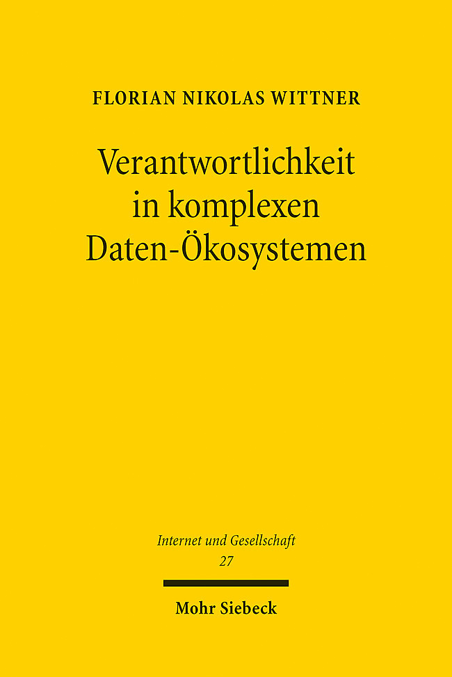 Verantwortlichkeit in komplexen Daten-Ökosystemen main product photo