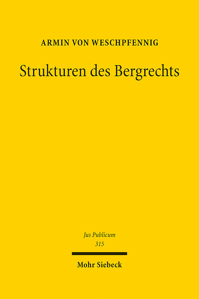 Strukturen des Bergrechts main product photo