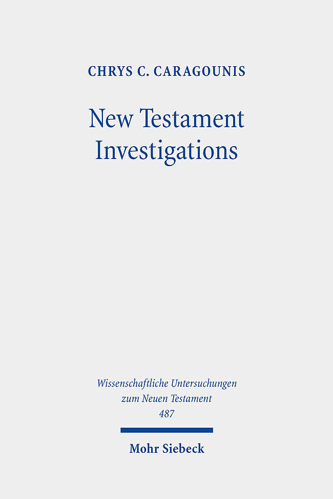 New Testament Investigations main product photo