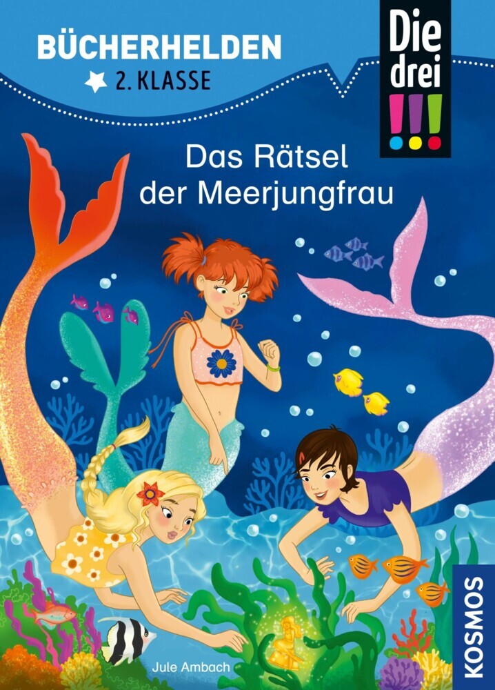 Die drei !!!, Bücherhelden 2. Klasse, Das Rätsel der Meerjungfrau (drei Ausrufezeichen) main product photo