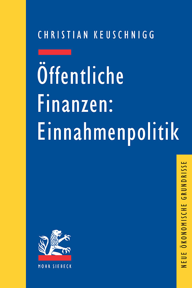 Öffentliche Finanzen: Einnahmenpolitik main product photo