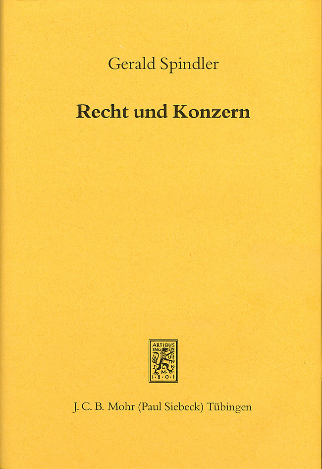 Recht und Konzern main product photo