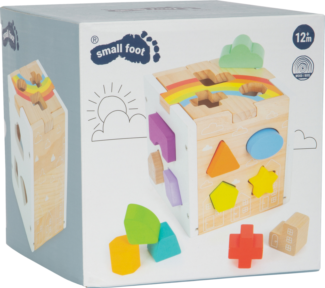 Steckwürfel Regenbogen main product photo