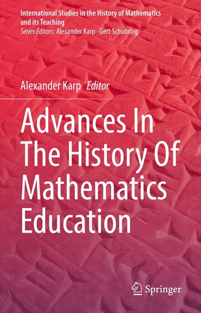 Advances In The History Of Mathematics Education main product photo
