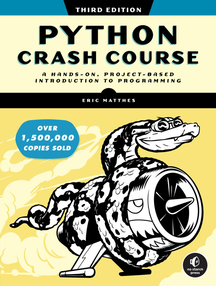 Python Crash Course, 3rd Edition main product photo