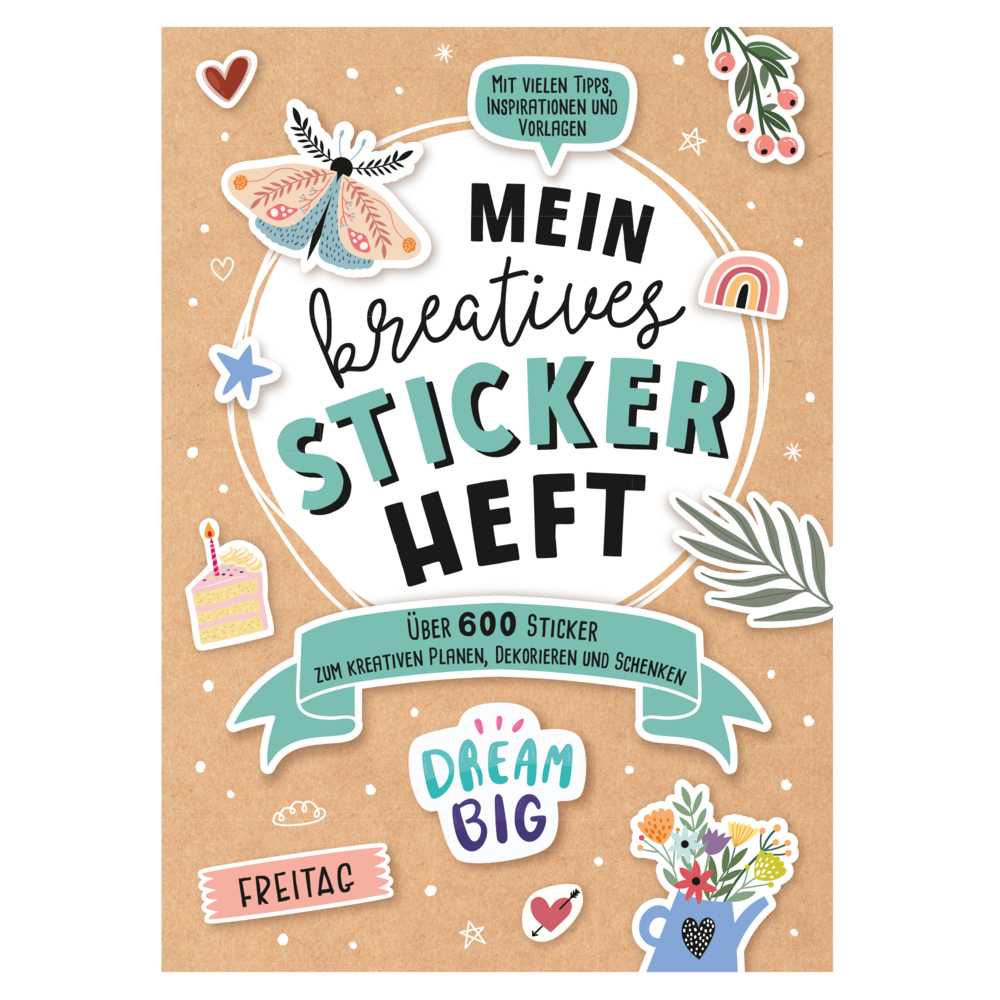 Mein kreatives Stickerheft main product photo