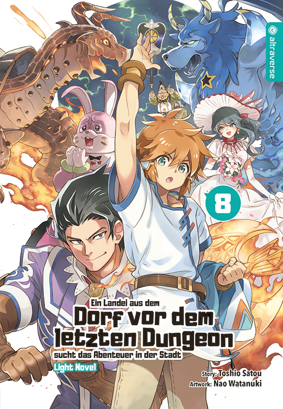 Ein Landei aus dem Dorf vor dem letzten Dungeon sucht das Abenteuer in der Stadt Light Novel 08 main product photo