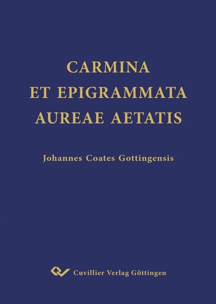 CARMINA ET EPIGRAMMATA AUREAE AETATIS main product photo