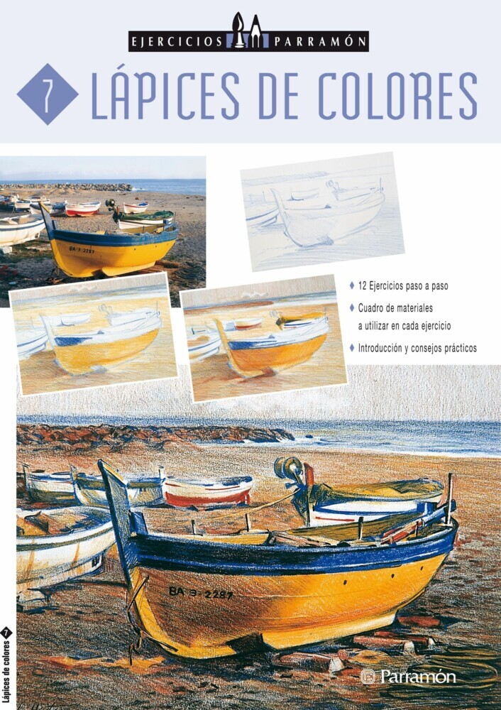 Ejercicios Parramón. Lápices de colores main product photo