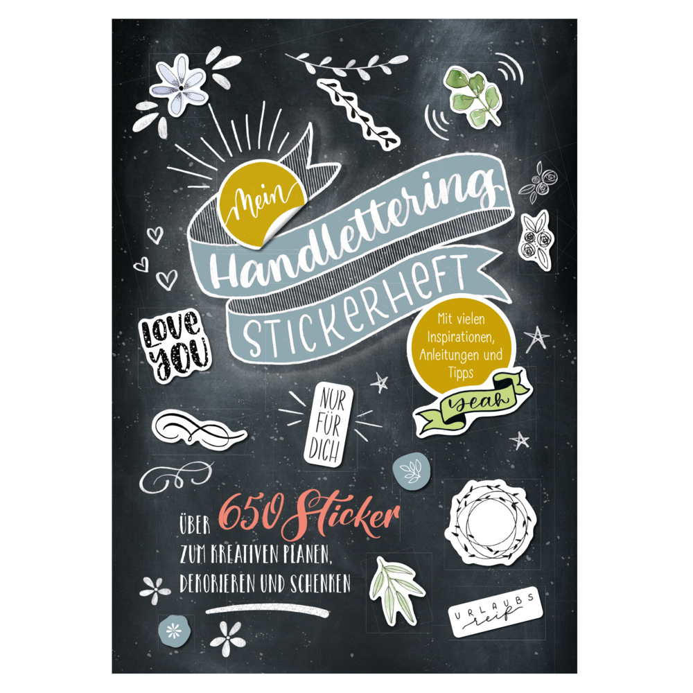 Mein Handlettering Stickerheft main product photo