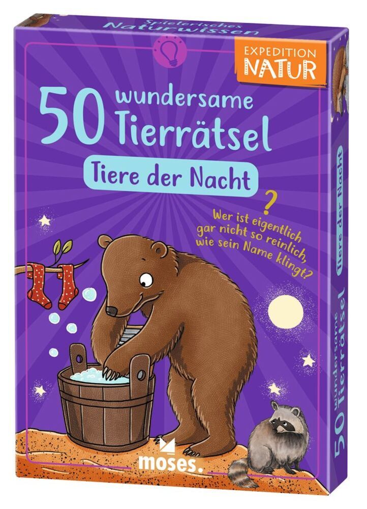 50 wundersame Tierrätsel - Tiere der Nacht main product photo