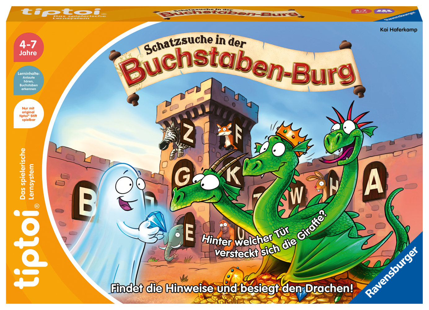tiptoi® Schatzsuche in der Buchstaben-Burg main product photo