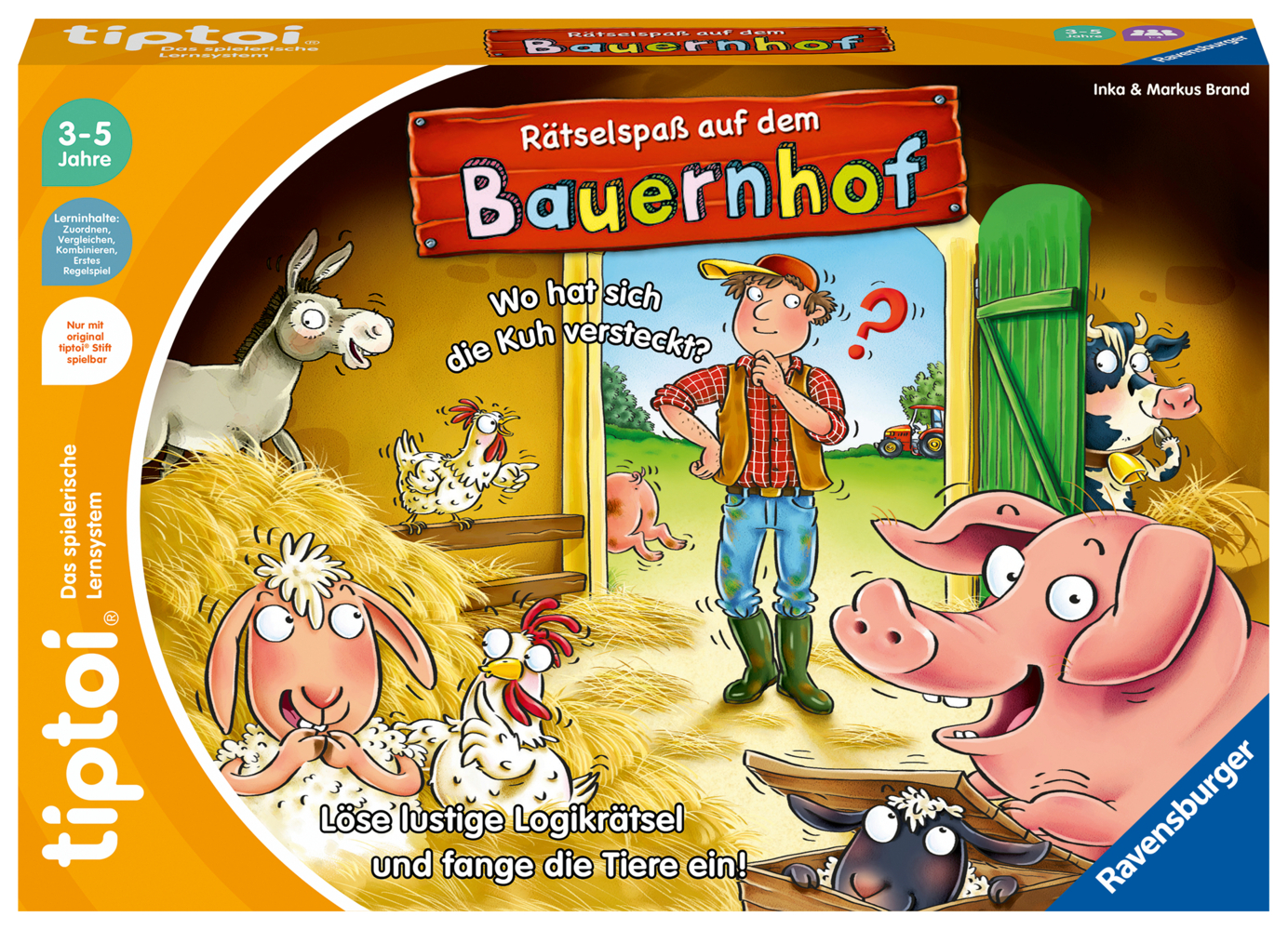 tiptoi® Rätselspaß auf dem Bauernhof main product photo