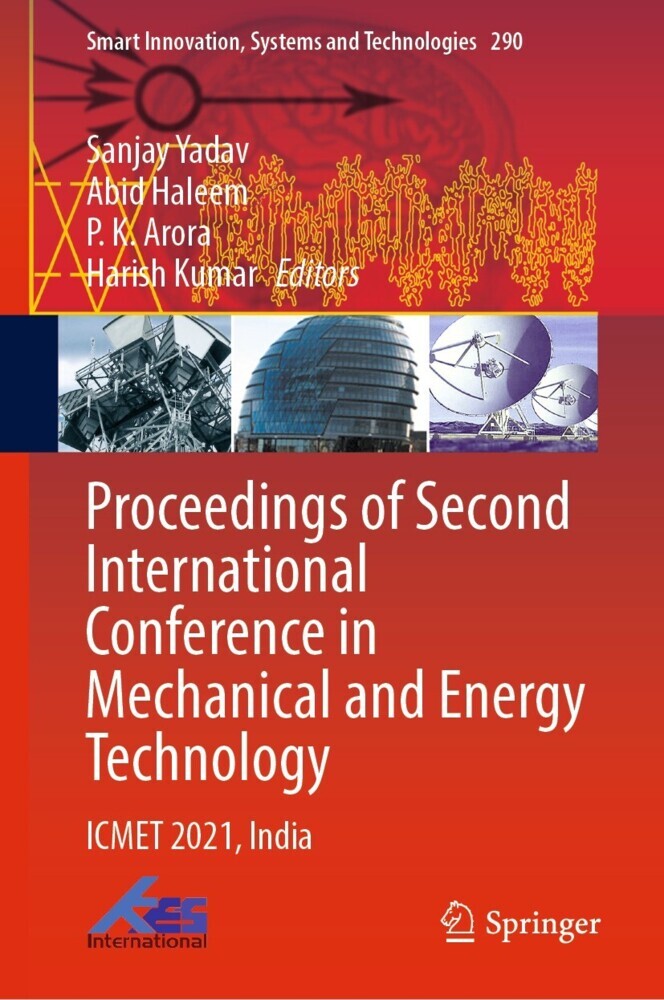 Proceedings of Second International Conference in Mechanical and Energy Technology main product photo