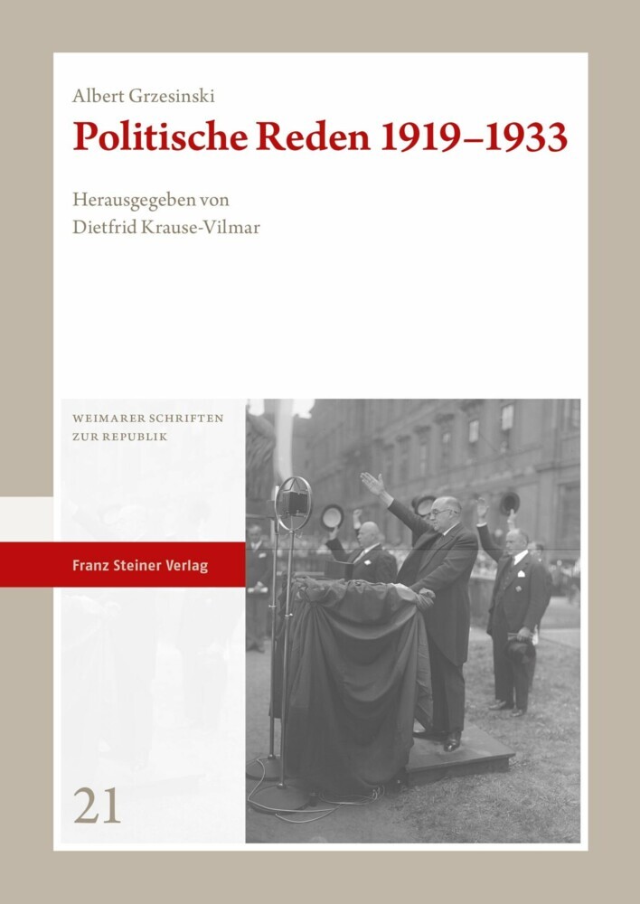 Politische Reden 1919-1933 main product photo