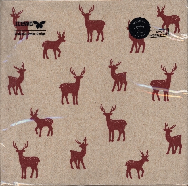 Serviette 33x33cm Abel rt 20St main product photo