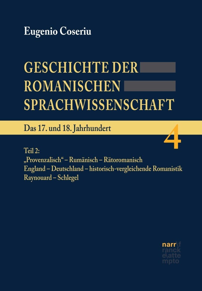 Geschichte der romanischen Sprachwissenschaft main product photo