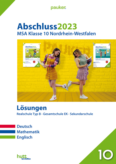Abschluss 2023 - Realschule NRW - Lösungsband main product photo
