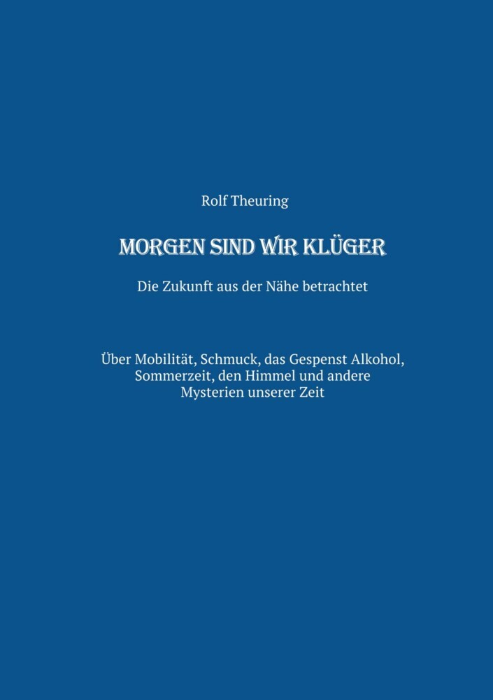 Morgen sind wir klüger main product photo