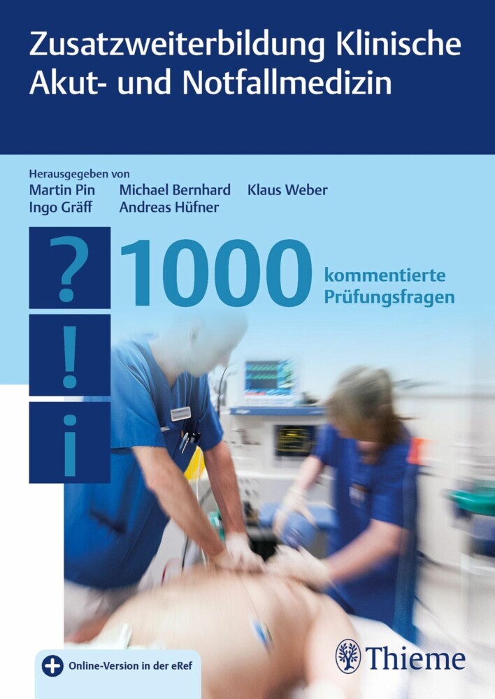 Zusatzweiterbildung Klinische Akut- und Notfallmedizin - 1000 Fragen main product photo