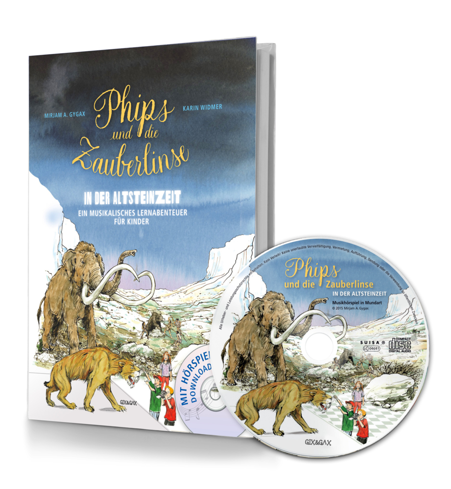 Phips und die Zauberlinse in der Altsteinzeit main product photo