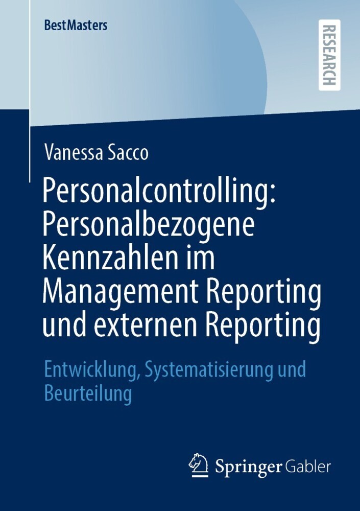 Personalcontrolling: Personalbezogene Kennzahlen im Management Reporting und externen Reporting main product photo