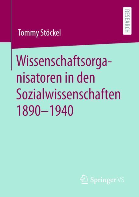 Wissenschaftsorganisatoren in den Sozialwissenschaften 1890-1940 main product photo