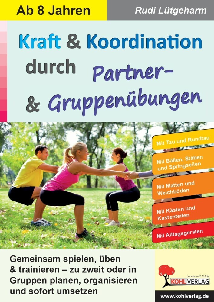 Kraft und Koordination durch Partner- und Gruppenübungen main product photo