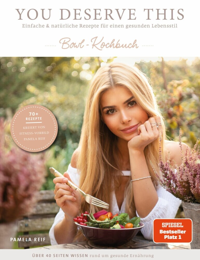 You deserve this. Bowl-Kochbuch main product photo