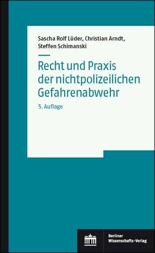 Recht und Praxis der nichtpolizeilichen Gefahrenabwehr main product photo