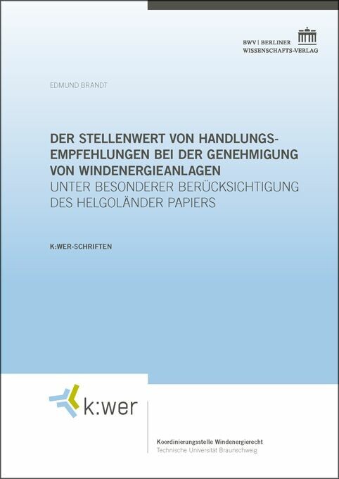 Der Stellenwert von Handlungsempfehlungen bei der Genehmigung von Windenergieanlagen main product photo