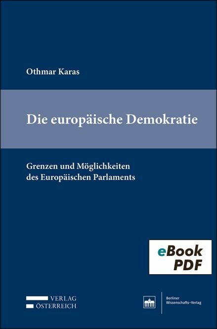 Die europäische Demokratie main product photo