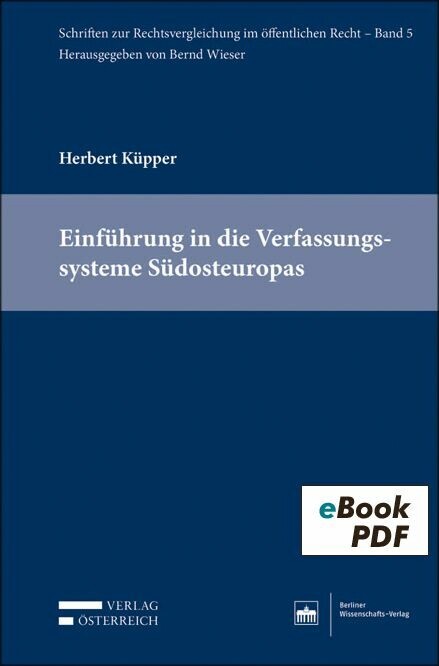 Einführung in die Verfassungssysteme Südosteuropas main product photo