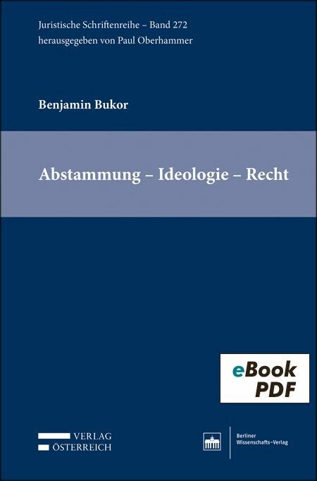 Abstammung - Ideologie - Recht main product photo