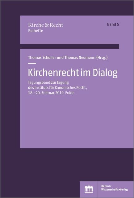 Kirchenrecht im Dialog main product photo