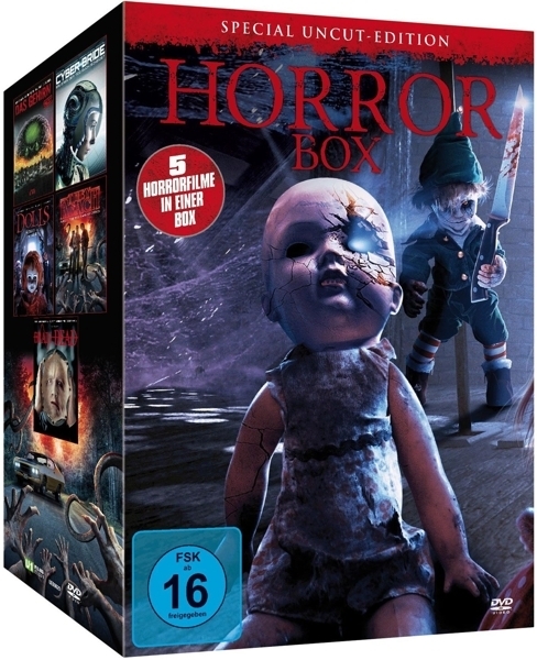 Bloody Horror Box, 5 DVD, 5 DVD-Video main product photo