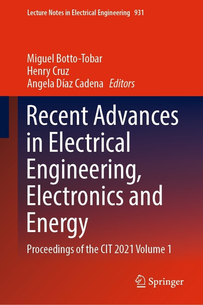 Recent Advances in Electrical Engineering, Electronics and Energy main product photo