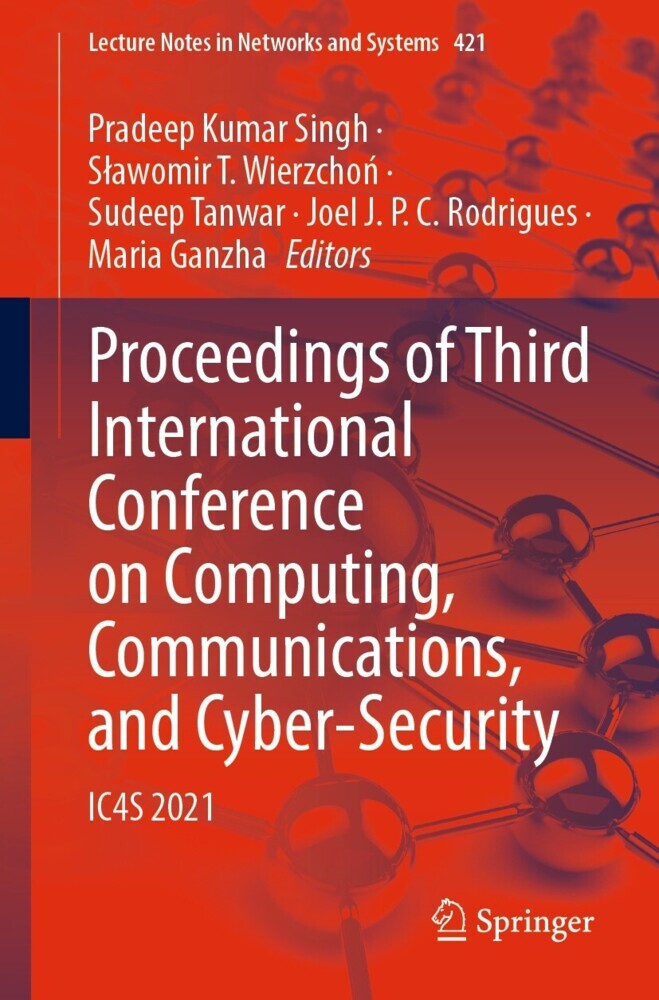 Proceedings of Third International Conference on Computing, Communications, and Cyber-Security main product photo