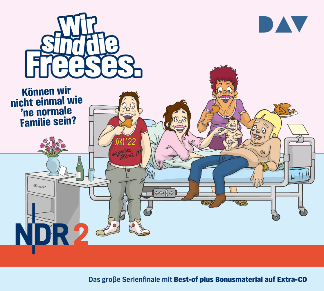 Wir sind die Freeses. Können wir nicht einmal wie 'ne normale Familie sein?, 3 Audio-CD main product photo