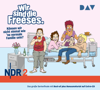 Wir sind die Freeses. Können wir nicht einmal wie 'ne normale Familie sein?, 3 Audio-CD
