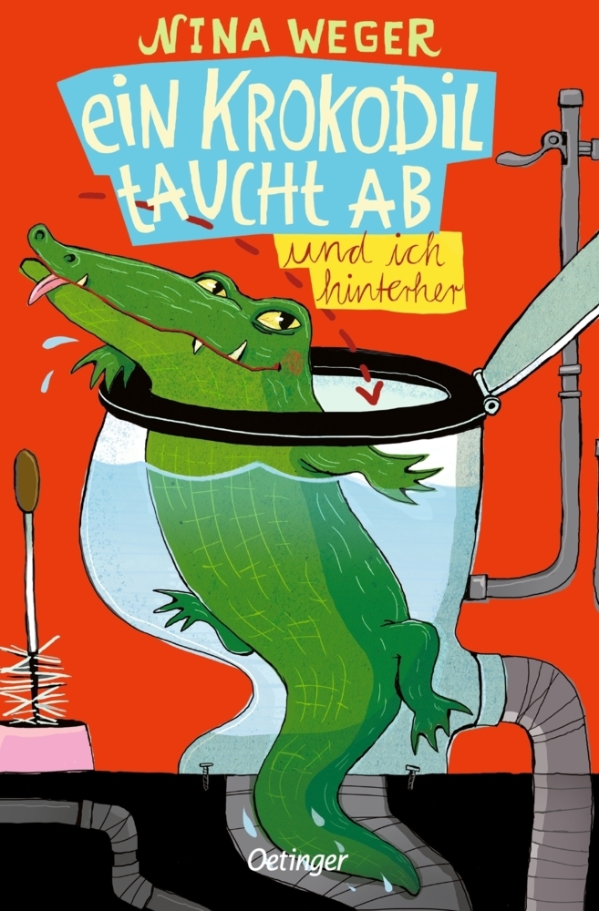 Ein Krokodil taucht ab und ich hinterher main product photo