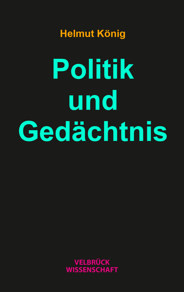 Politik und Gedächtnis main product photo