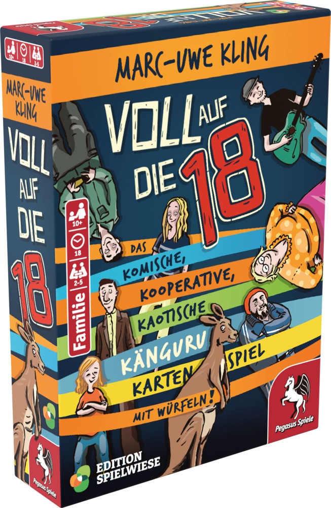Voll auf die 18 Das Känguru-Kartenspiel (Spiel) main product photo