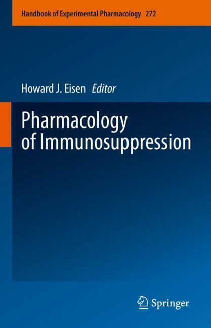 Pharmacology of Immunosuppression main product photo