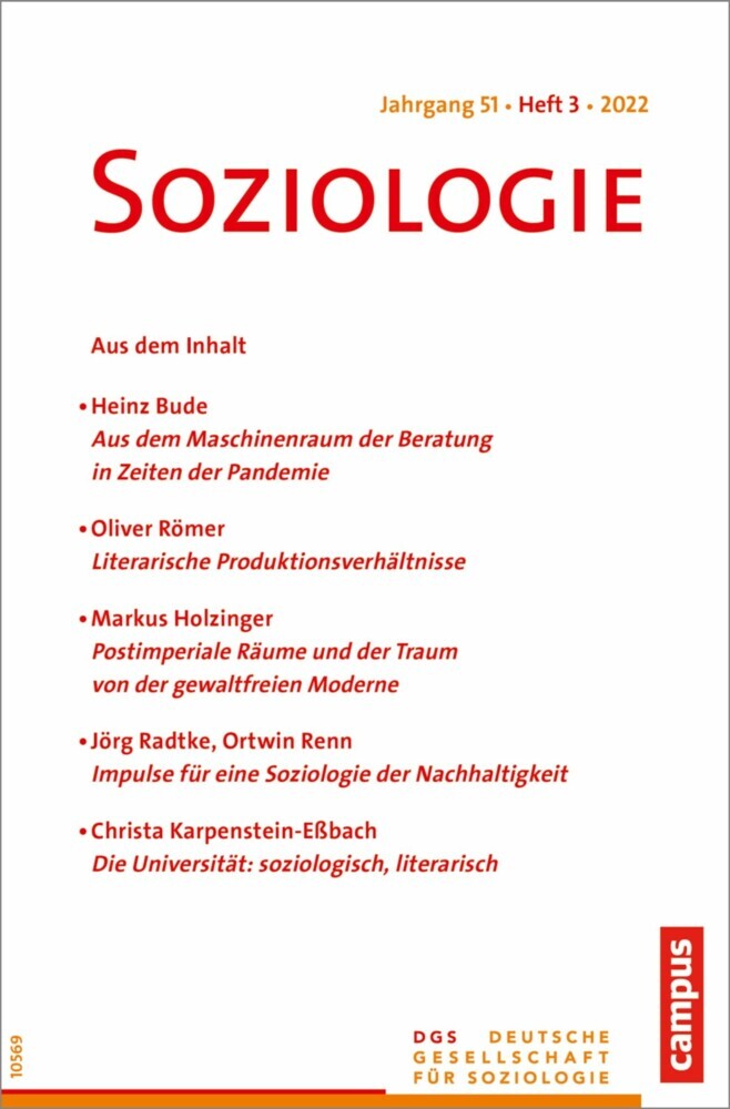 Soziologie 03/2022 main product photo