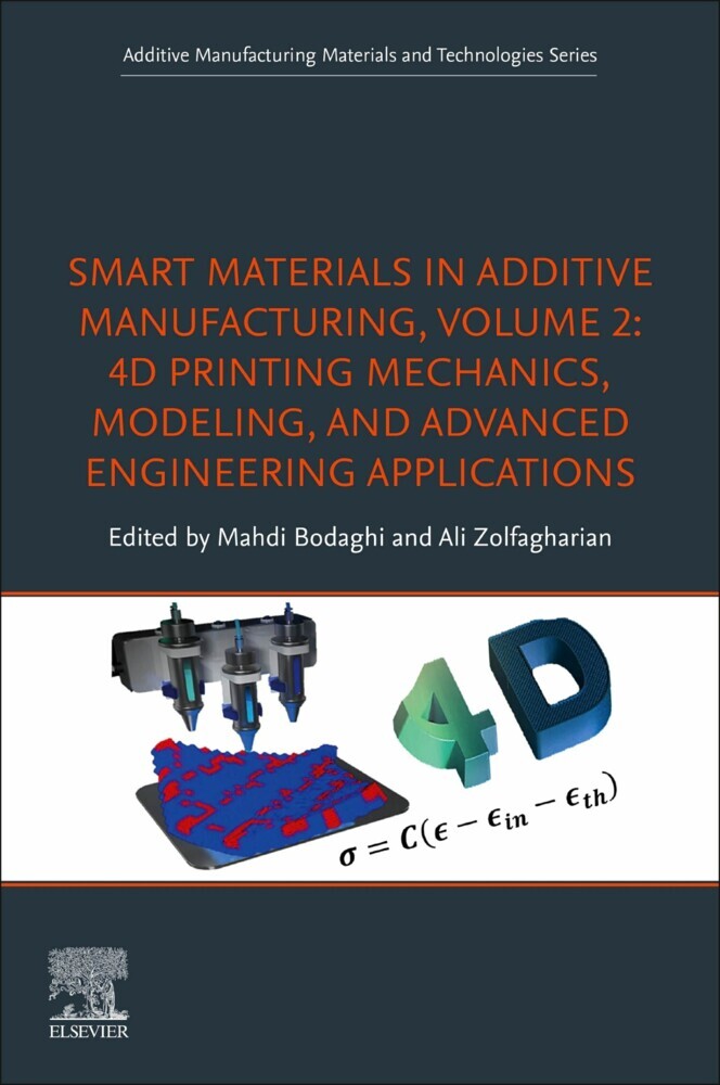 Smart Materials in Additive Manufacturing, volume 2: 4D Printing Mechanics, Modeling, and Advanced Engineering Applications main product photo