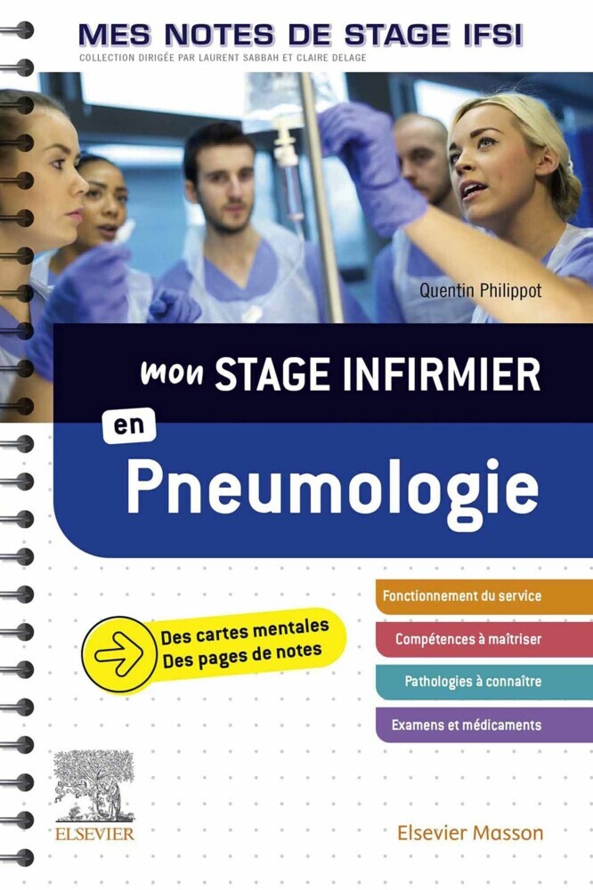 Mon stage infirmier en Pneumologie. Mes notes de stage IFSI main product photo